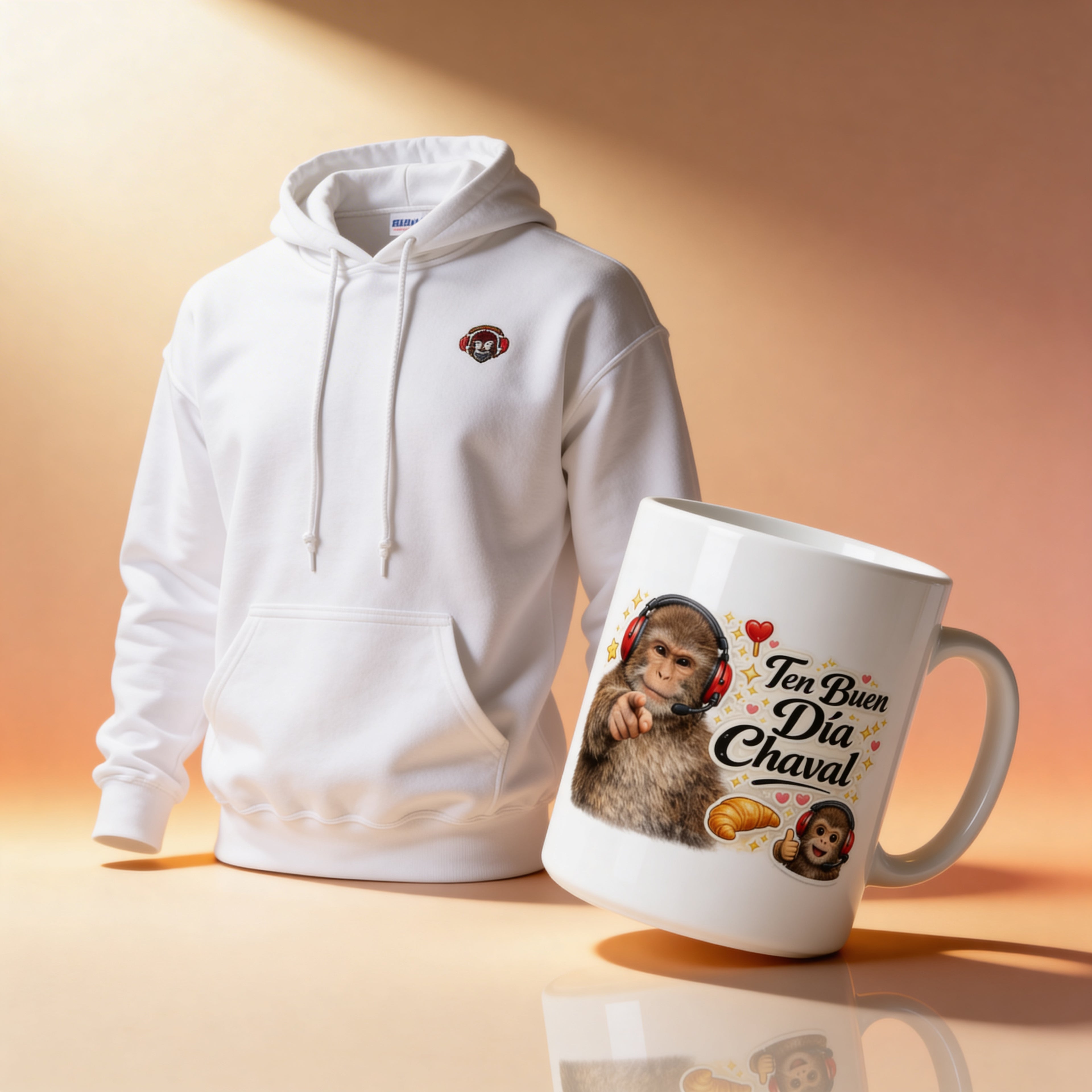 Paquito Studio Hoodie – Fundator Edition + Taza Oficial ‘Ten Buen Día Chaval’ – Primera Edición | DROP 01 | PACK