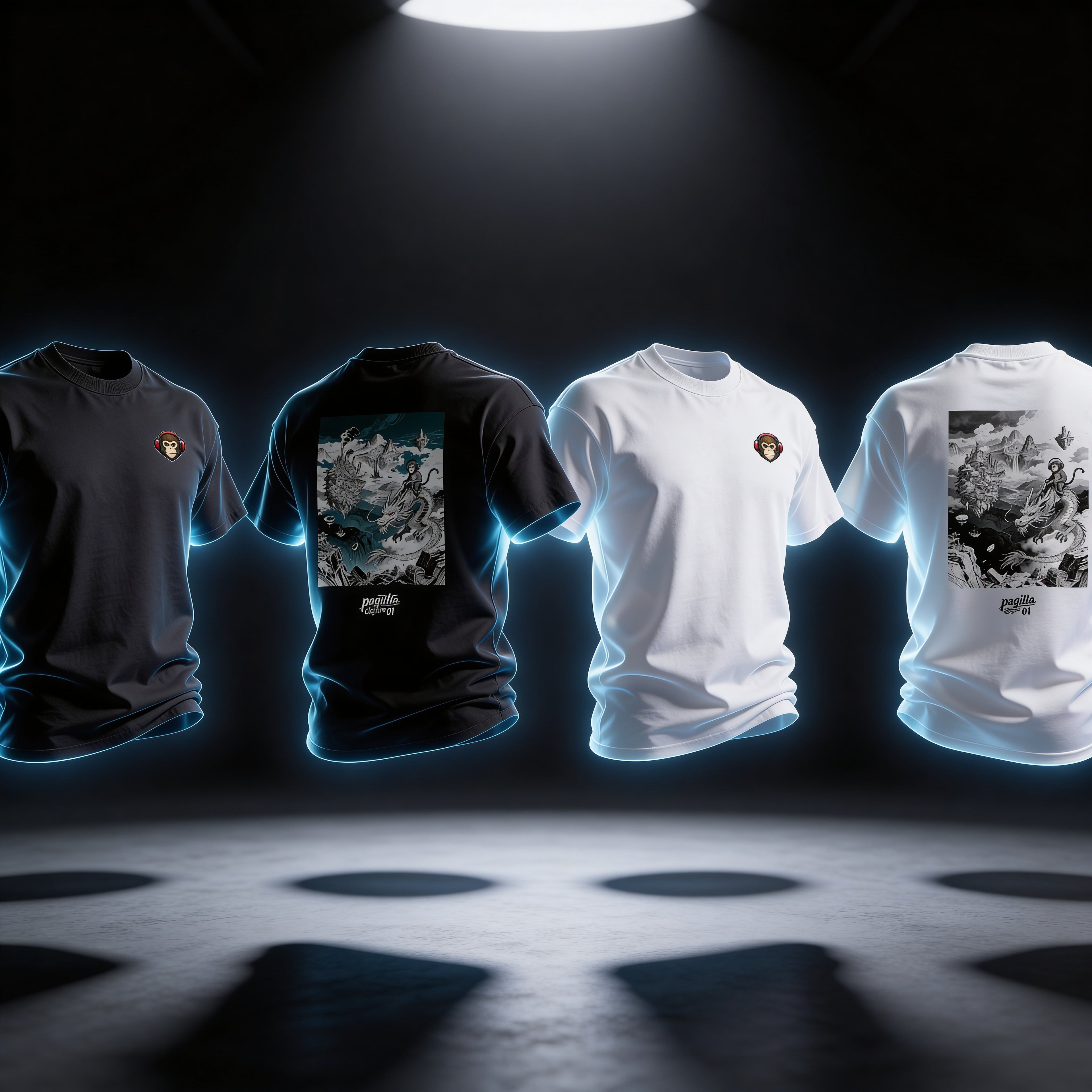 T-Shirt Pack | Black & White | DROP 01