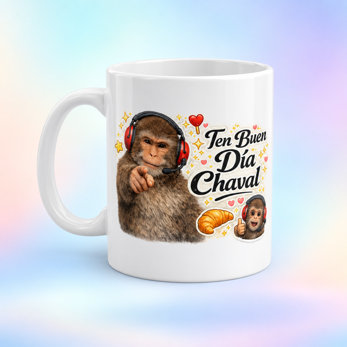 Taza Oficial ‘Ten Buen Día Chaval’ – Primera Edición | DROP 01